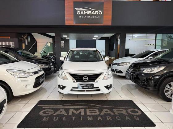 NISSAN VERSA 1.6 16V FLEX SL 4P MANUAL NISSAN VERSA 1.6 16V FLEX SL 4P MANUAL